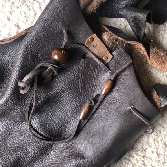 Unique Handmade Leather Satchel Bag - Picture 2 of 6